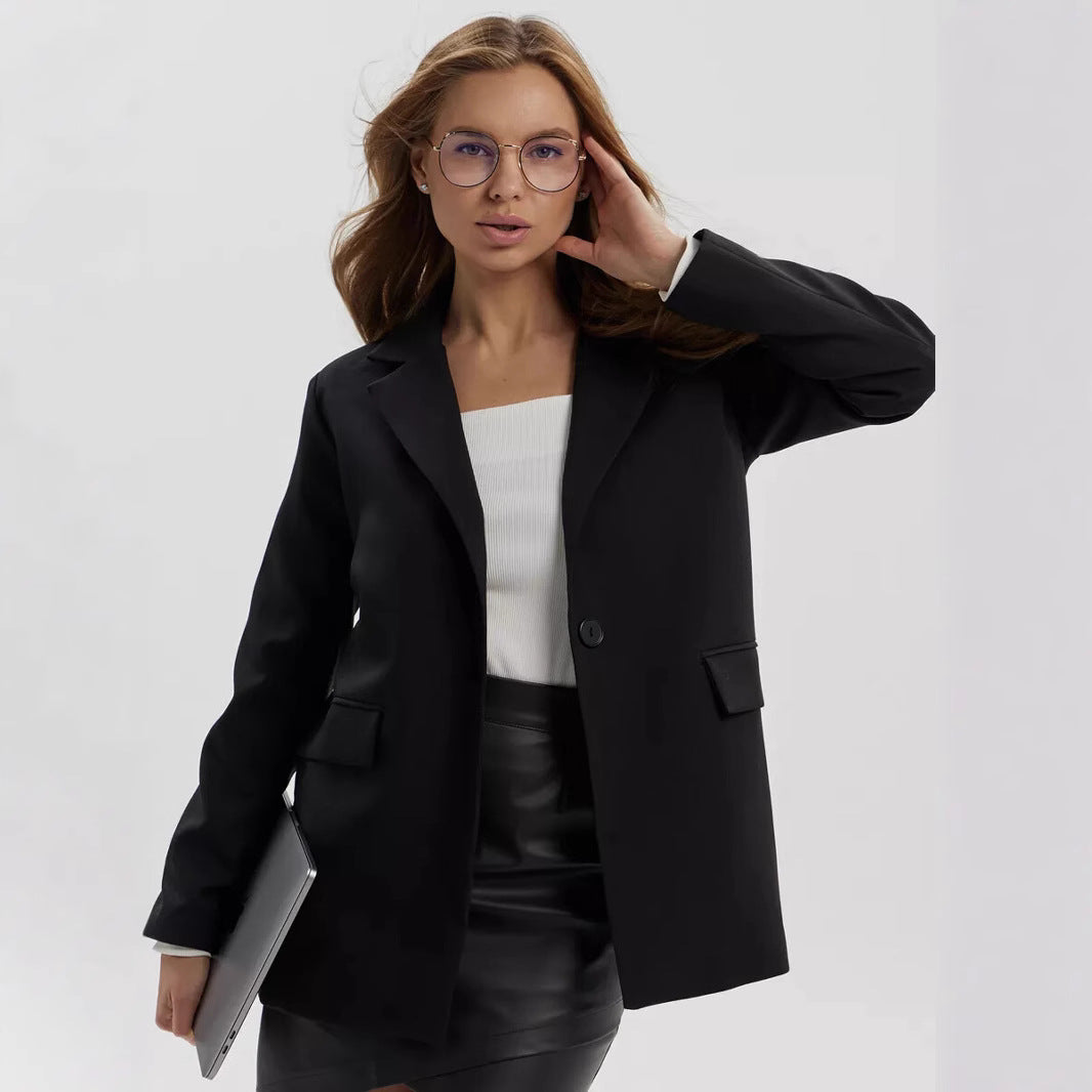 Women's Long Sleeve Loose Slimming Thin Light Blazers