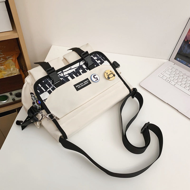 Men's Fashion Leisure Couple Large Capacity Class Men's Messenger Bags