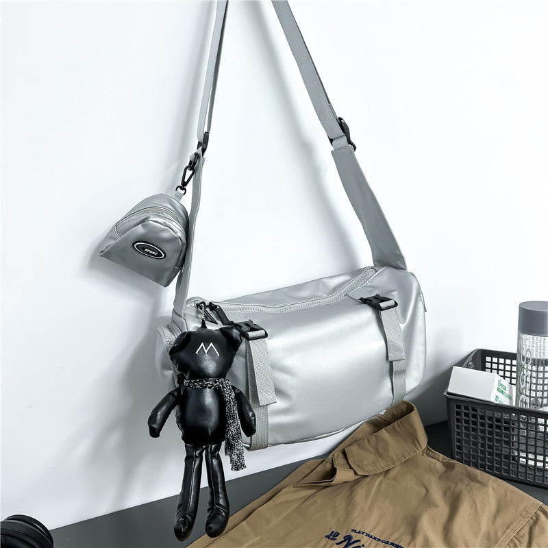 Women's & Men's & Locomotive Style Fashion Fitness Oxford Men's Messenger Bags