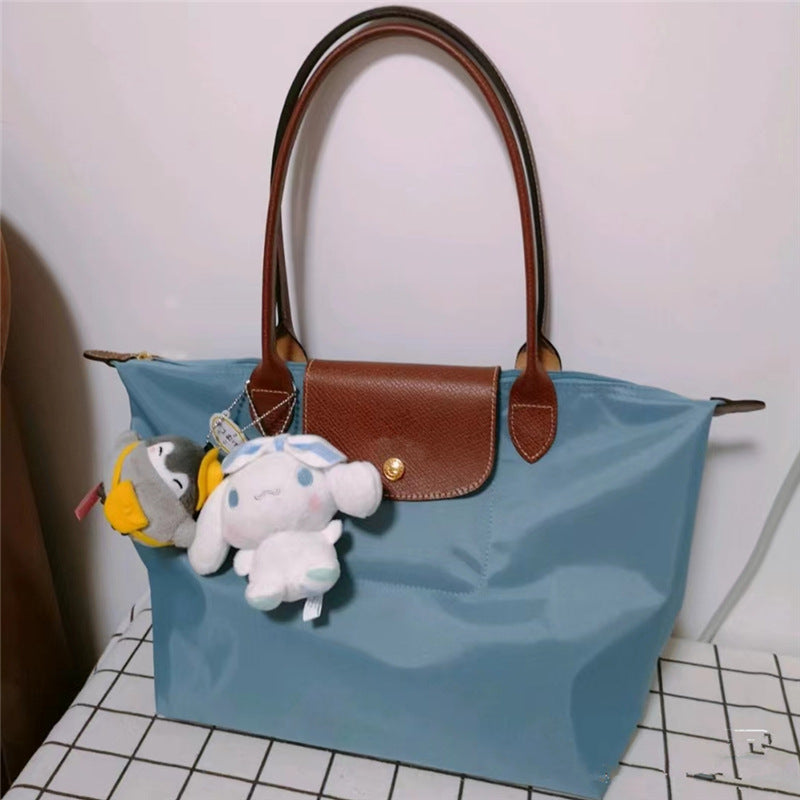 Durable Embroidered Dragon Dumpling Folding Underarm Bags