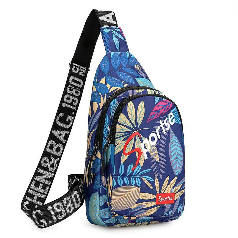 Women's & Men's & Large Capacity Waterproof Hard-wearing Personality Trendy Men's Chest Bags