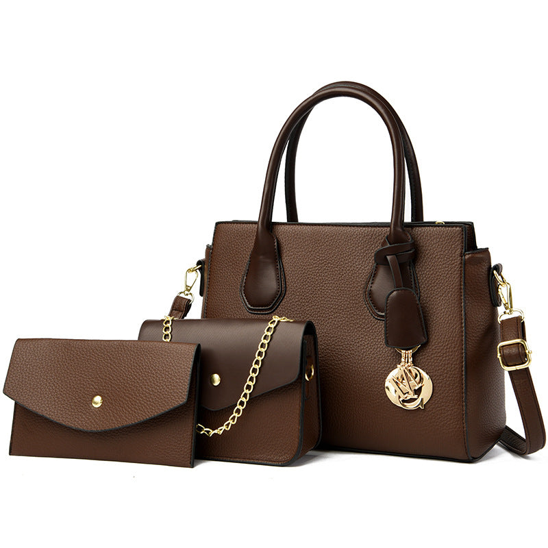 Women's Retro Fashion Portable One Combination Handbags