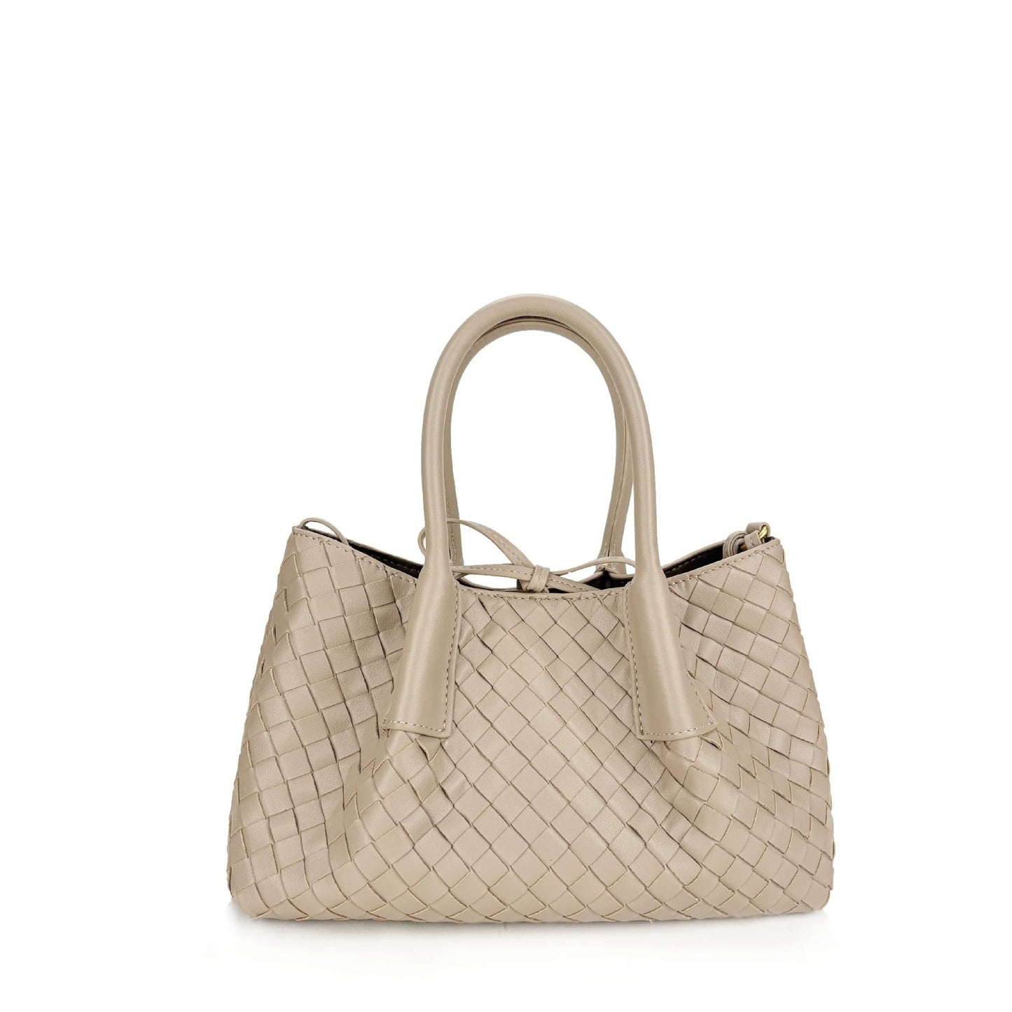 Women's Hand-woven Genuine High Texture Large Capacity Commute Handbags