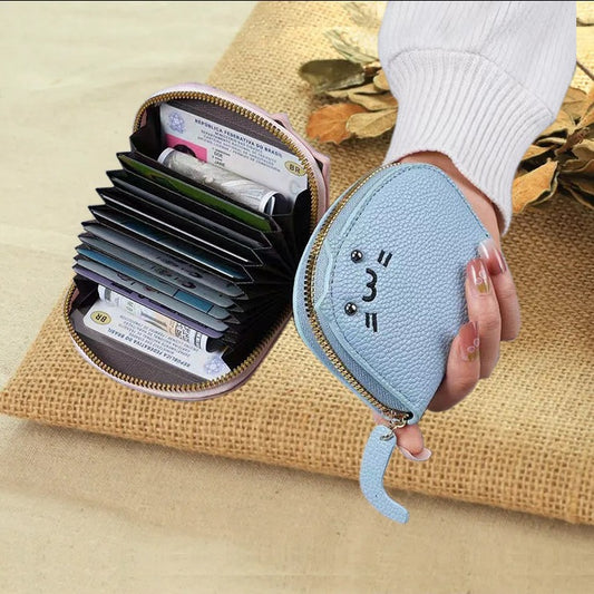 Korean Style Princess Cute Fashion Cat Card Holder