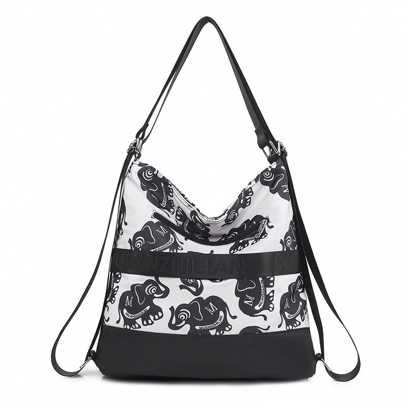 Women's Simple Large Capacity Female Junior High Backpacks