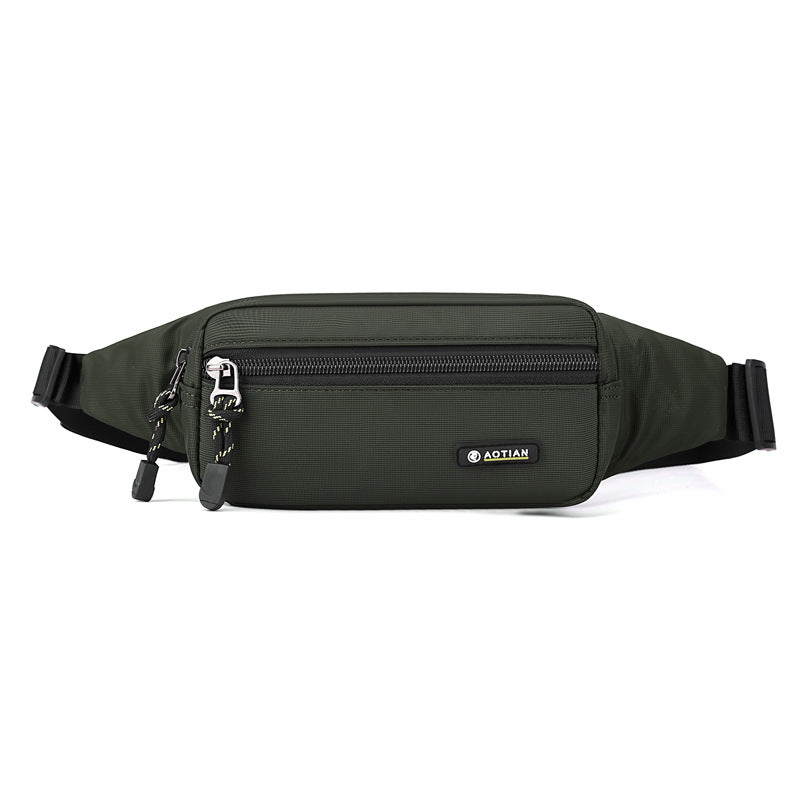 Men's Simple Fashion Pouch Mobile Oxford Cloth Men's Waist Packs