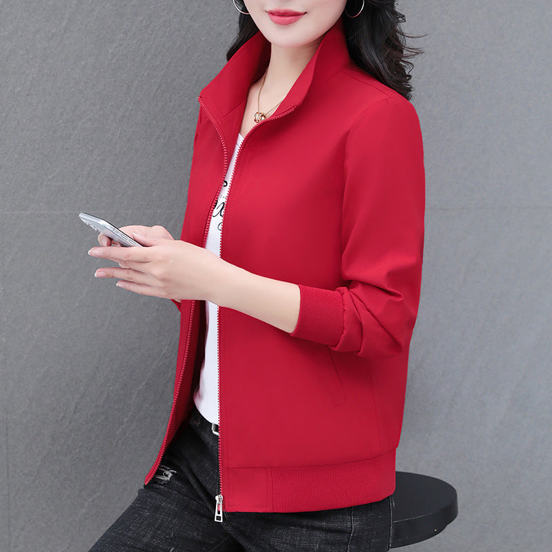 Female Fashion Western Style Small Mother Jackets