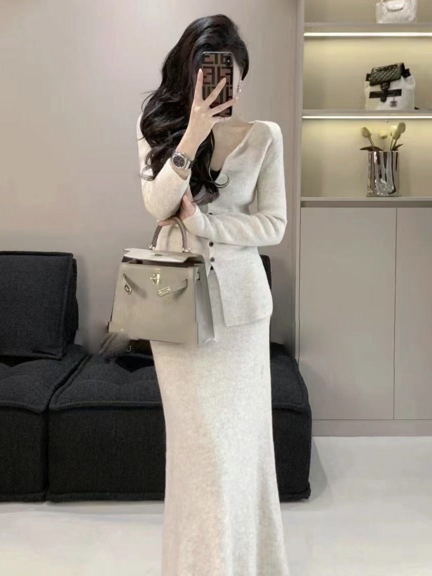 Women's Slim Fit Fashion High Waist Elastic Suits