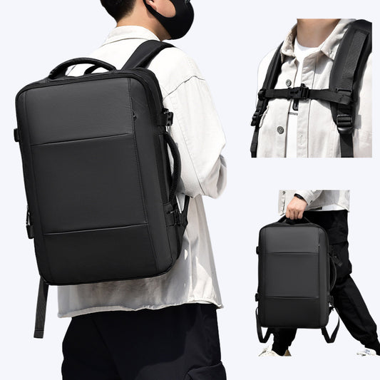 Men's High-grade Simple Junior High Good-looking Burden Backpacks
