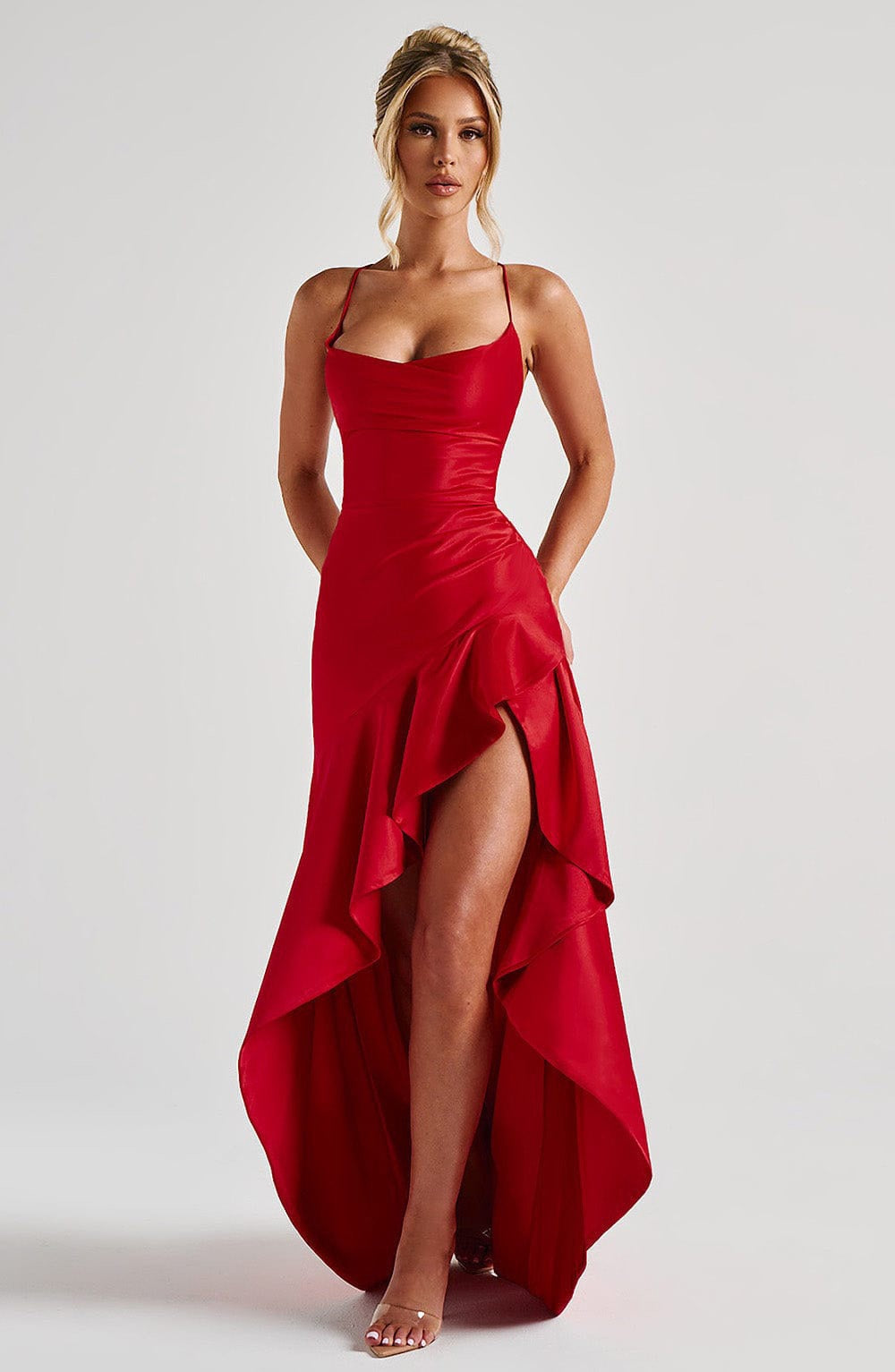 Women's Sexy Hot Formal Dress With Backless Lace Dresses