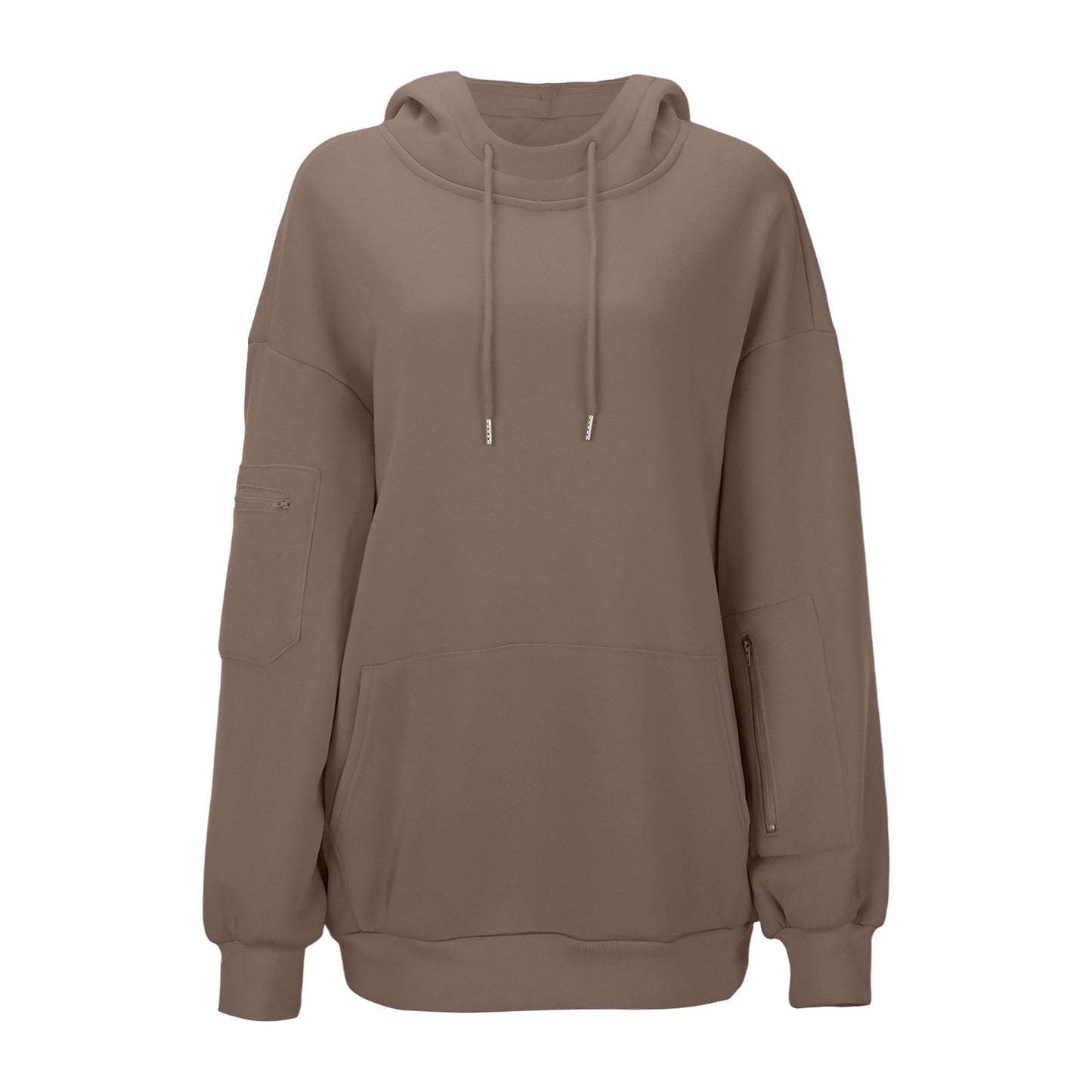 Women's Color Loose-fitting Versatile Casual Simple Personality Women's Sweater, Sweater