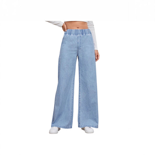 Fashion Attractive Women's Casual Elastic Waist Women's Jeans
