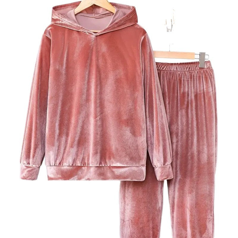 Women's Fashion Casual Home Hooded Trousers For Suits