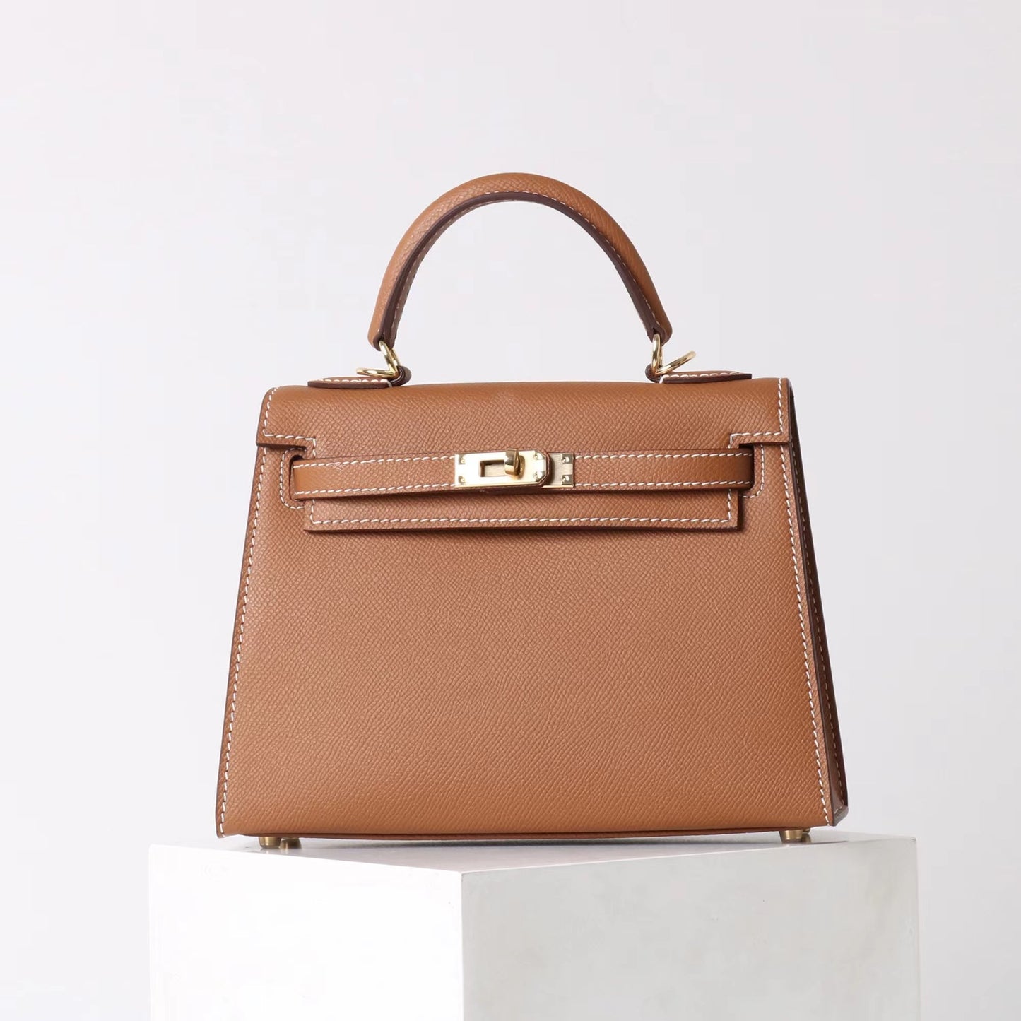 Trendy Advanced Texture Genuine Leather Portable Bags