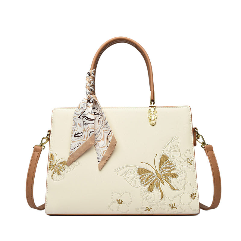 Women's Embroidery Elegant Mother Large Capacity High Bags