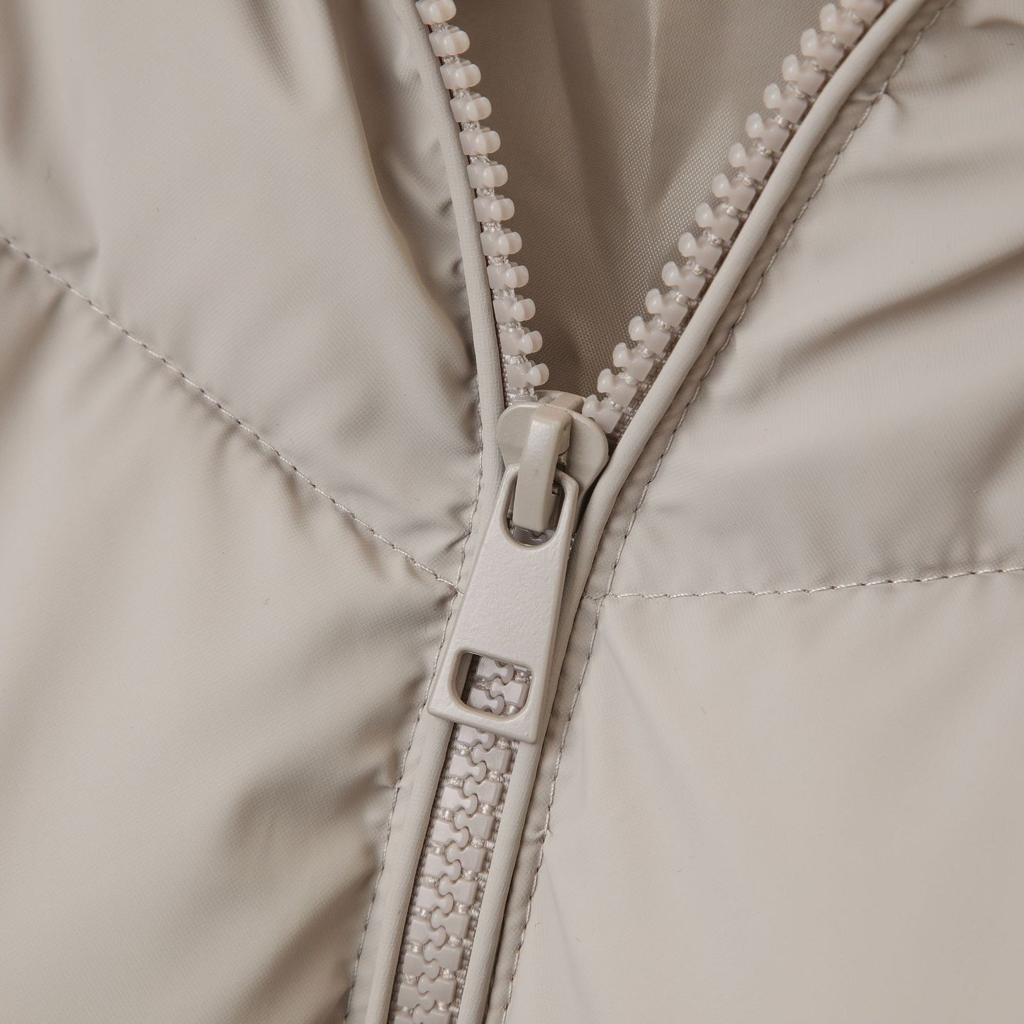 Women's Collar Quilted Adjustable Hem Warm Cotton Women's Vest