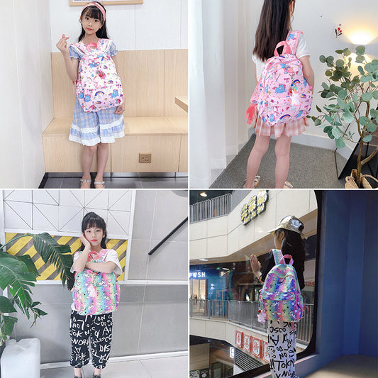 Big Leisure Trendy Princess Super Lightweight Waterproof Backpacks