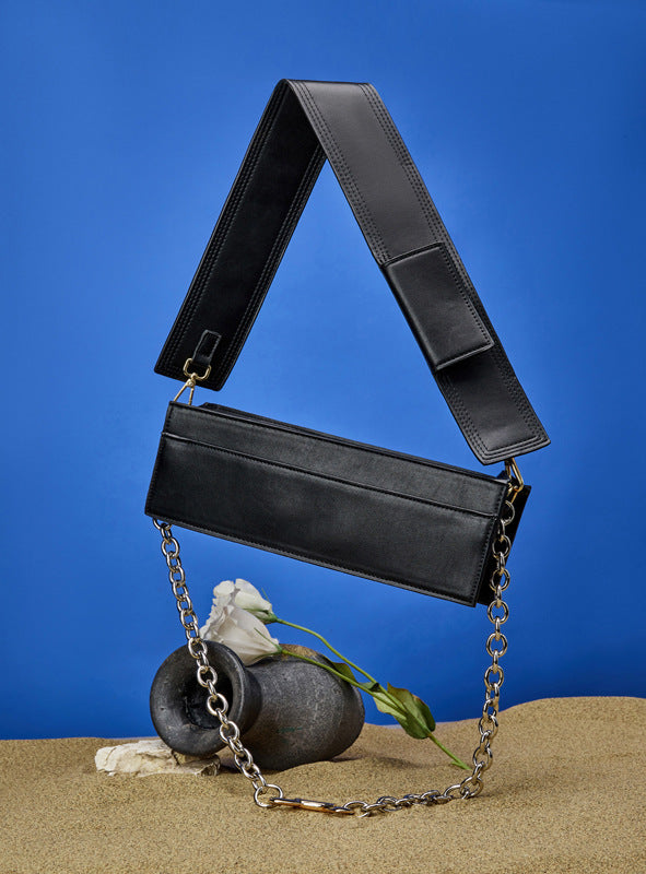 Women's High-grade Underarm Chain Retro Light Luxury Armpit Bags