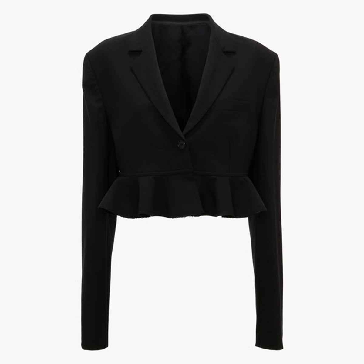 Spring Flounce Hem Lock Belt Design Sense Suits