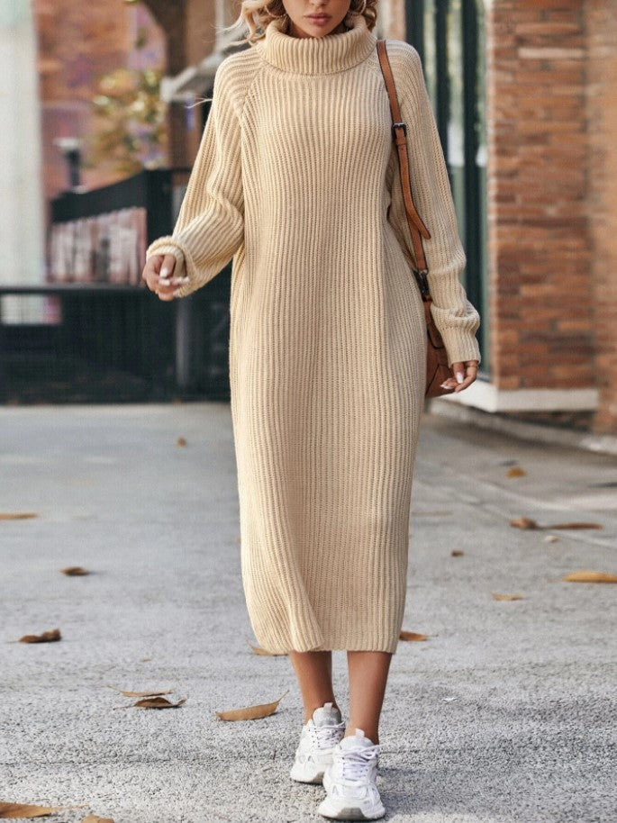 Winter Match With Woolen Loose Over Knee Skirts