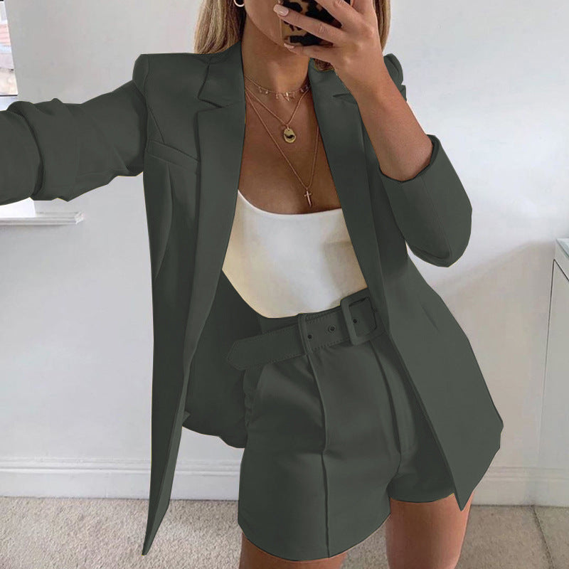Stylish Graceful Fashion Sexy Temperament Casual Small Suit