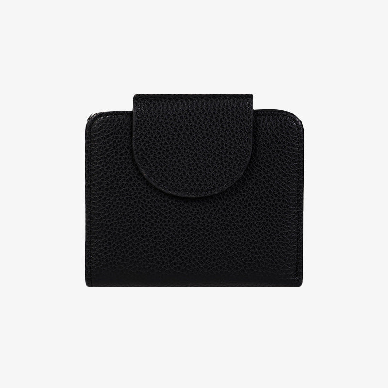 Women's Style Short Dopamine Color Matching Solid Ladies Wallets