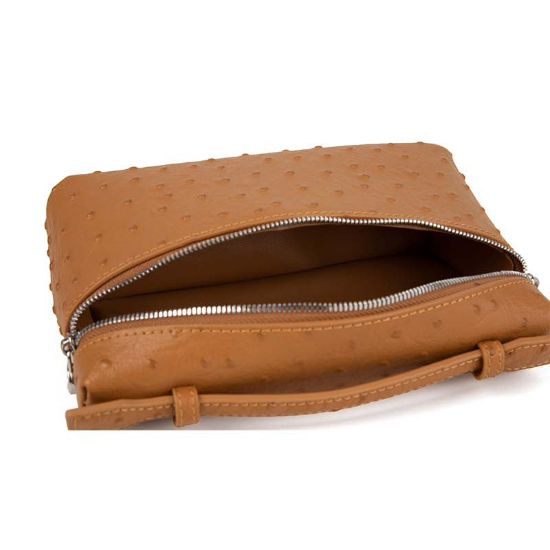 Women's Grain Cowhide Lunch Box High-grade Portable Small Square Bags