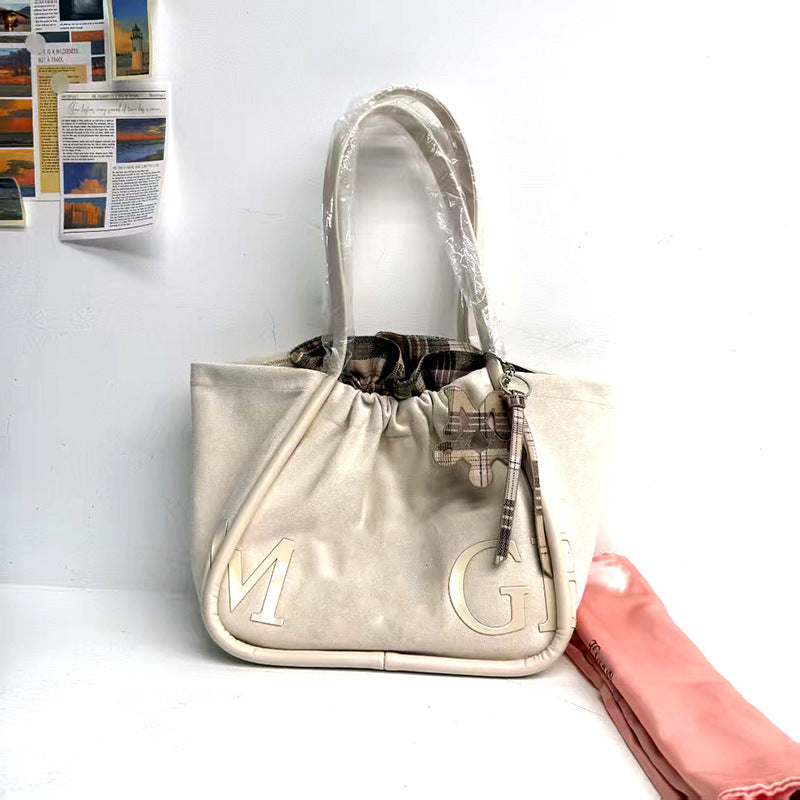 Women's Thailand Limited Deerskin Veet Embroidered Fashion Handbags