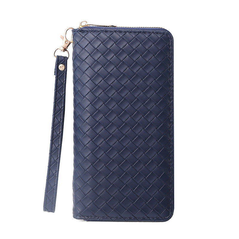 Trendy Long Premium Organ Zipper Unisex Card Holder