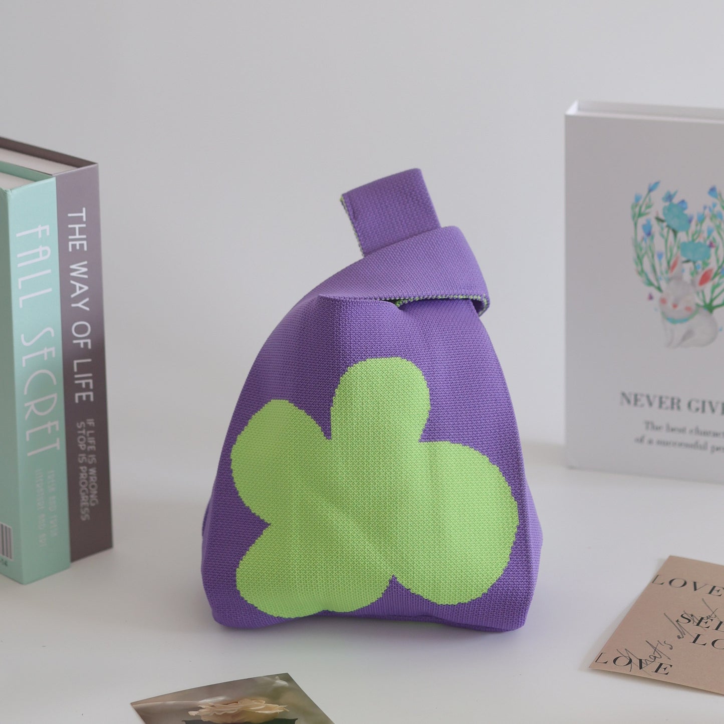 Women's Stylish Knitted Woven Vest Simple Handbags