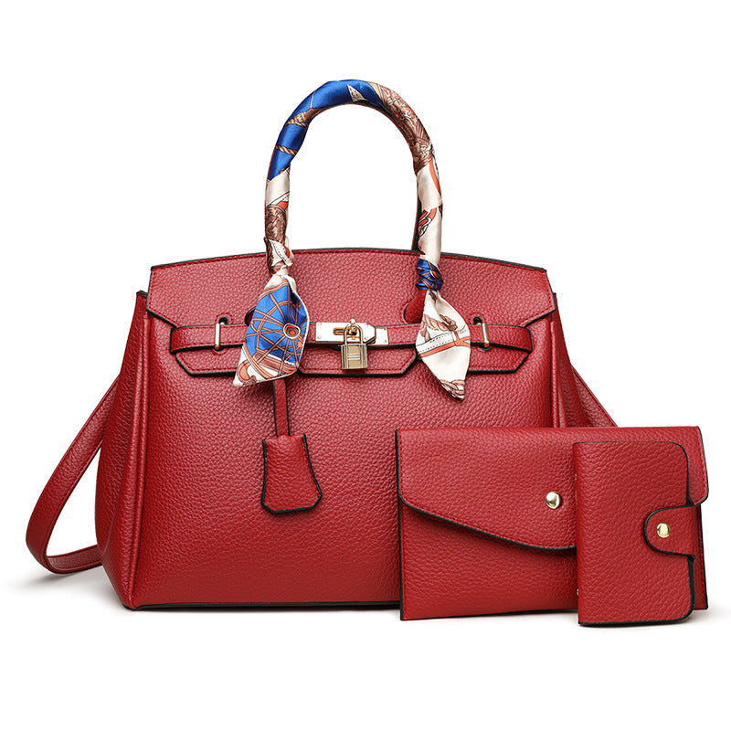 Comfortable Women's Retro High-grade Silk Scarf Bags