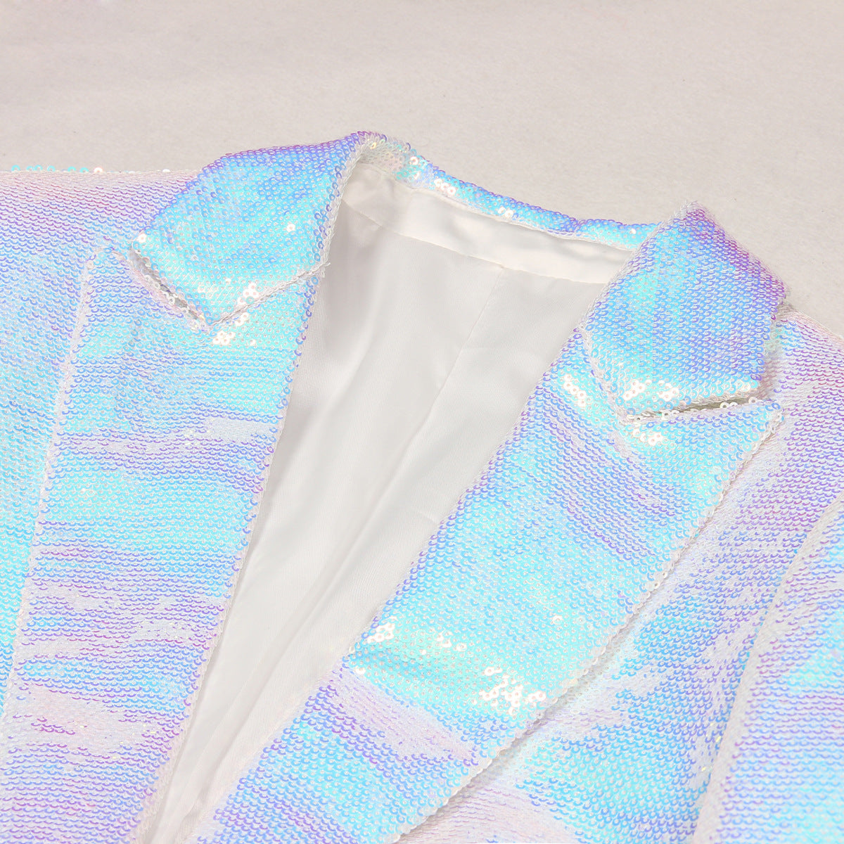 Women's Fashion Sequin Profile Quality Business Blazers