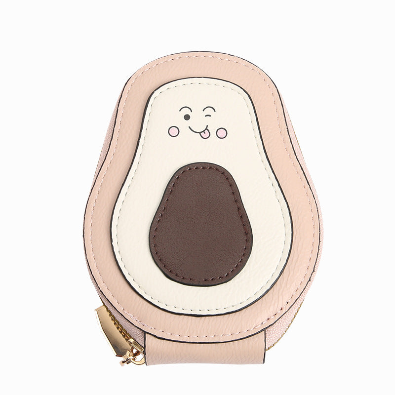 Cute Avocado Expanding Multiple Slots Storage Card Holder