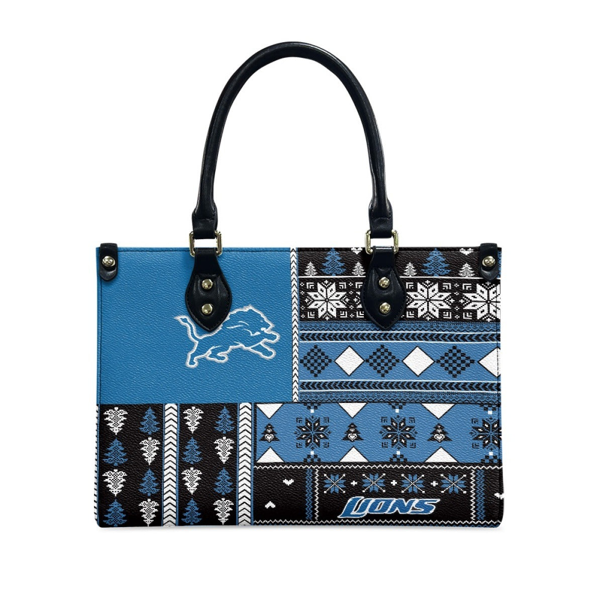 Women's San Francisco People Christmas Pattern Element Handbags