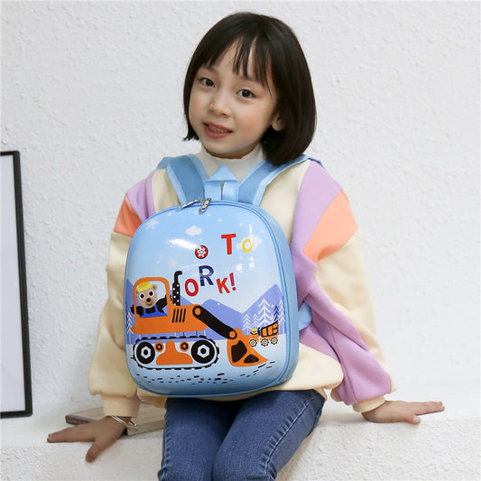 Children's Cartoon Animal Hardshell Boy Toy Kindergarten School Bags
