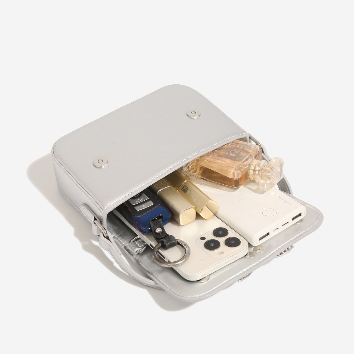 Bow Portable Female Niche High-grade Chain Small Square Bags