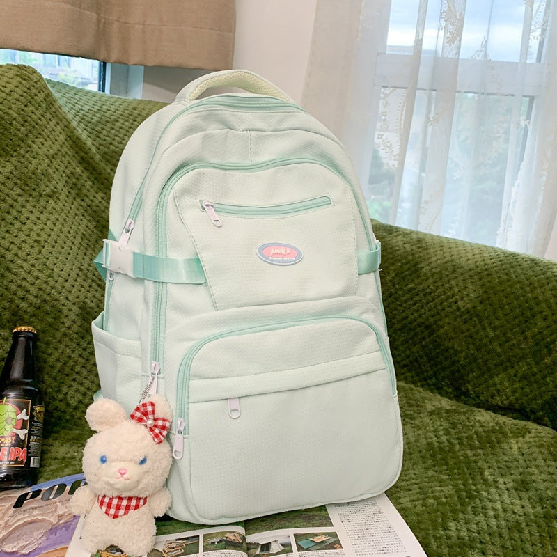 Female Korean College High Junior Large Middle School Students' Schoolbags