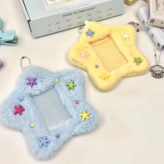 Plush Landing Cute Three-inch Pendant Campus Card Holder