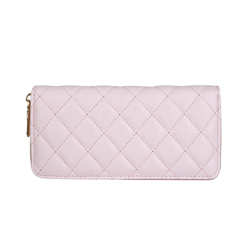 Style Long Zipper Large Capacity Multiple Handbags