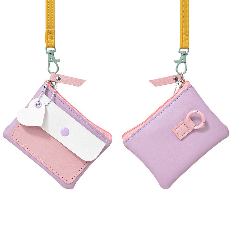 Classic Macaron Color Series Clutch Cute Ladies Wallets