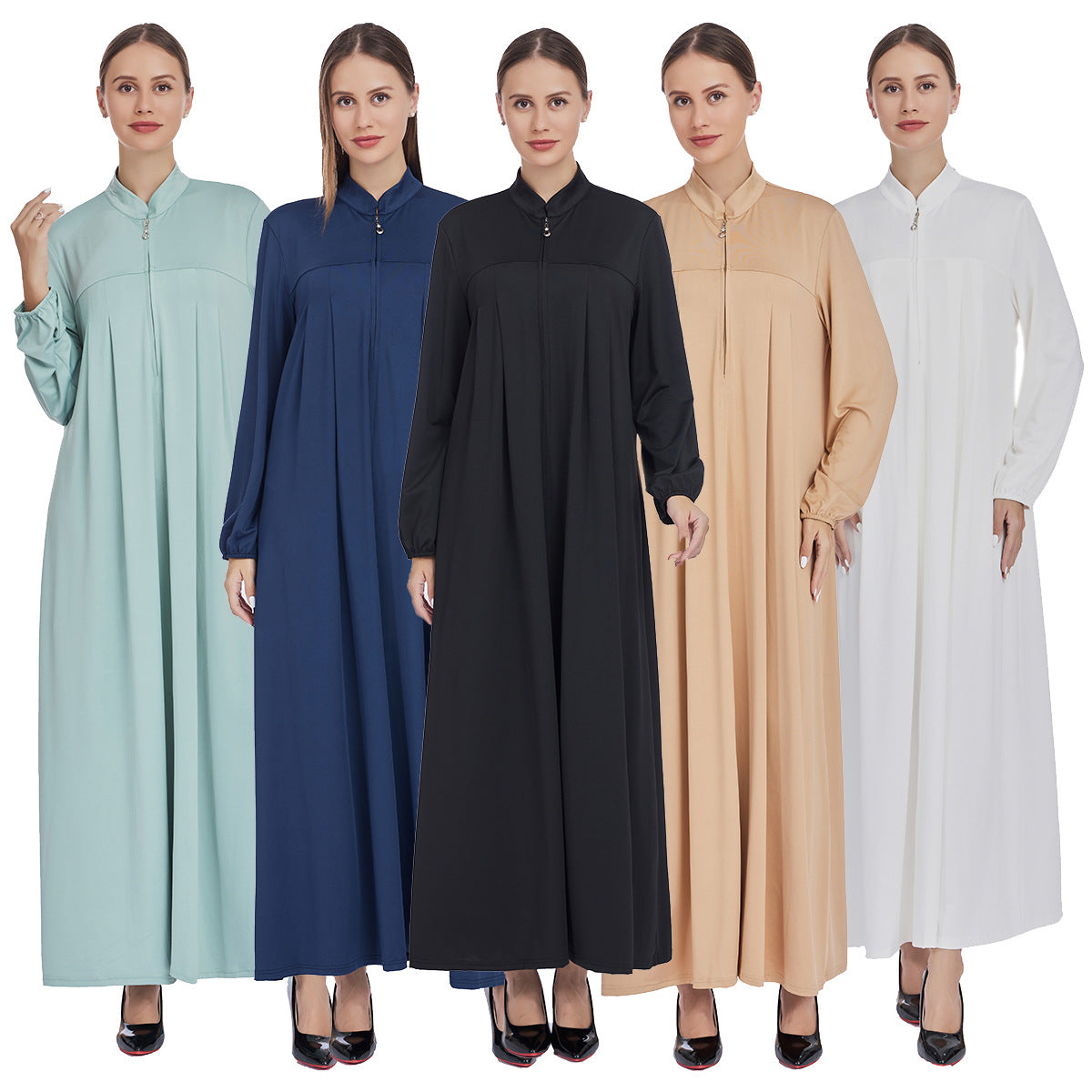 Women's Long Fashion Casual Loose Lapel Dress