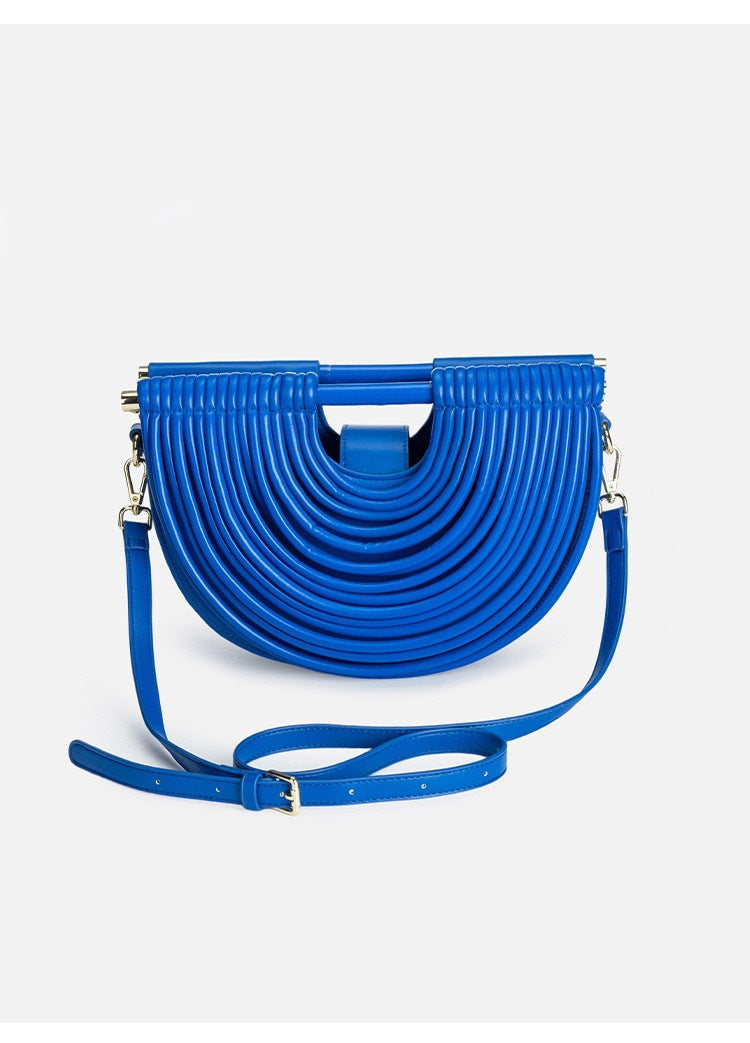 Bamboo Simple Hand-knitted Force Clutch Fashion Evening Bags