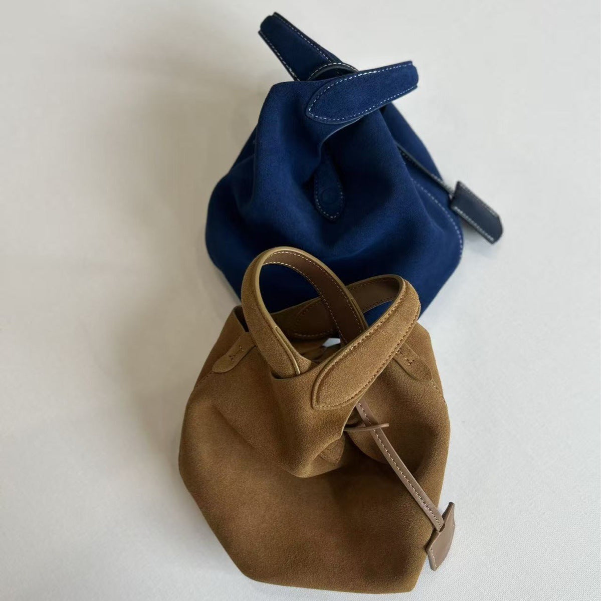 Basket Genuine Leather Fashion Large Capacity Handbags