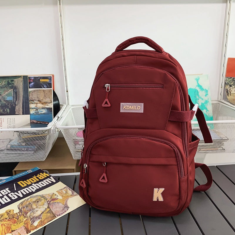 Capacity Female Versatile High College Mori Middle School Students' Schoolbags