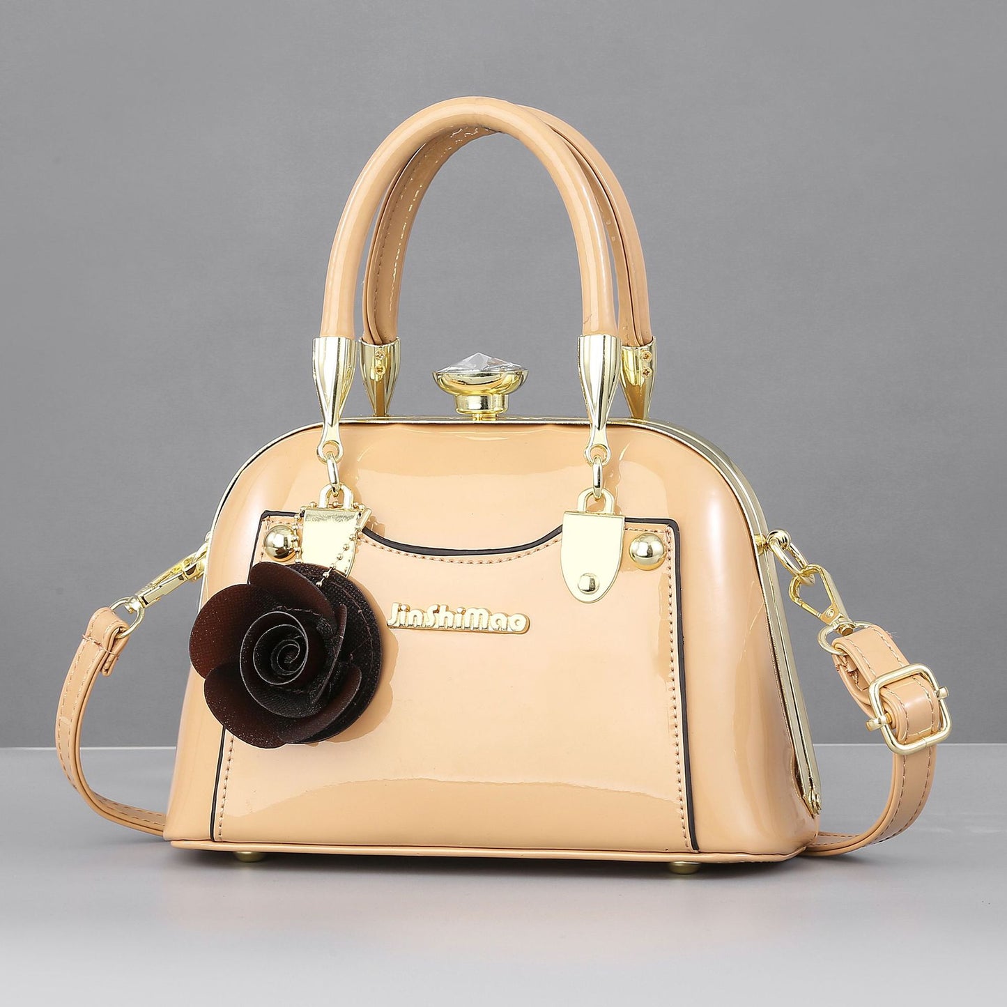 Women's Trendy Steel Frame Shell Mini Shoulder Bags
