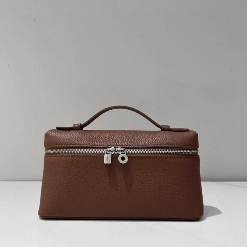 Women's Genuine Leather Macaron Color Series Litchi Handbags