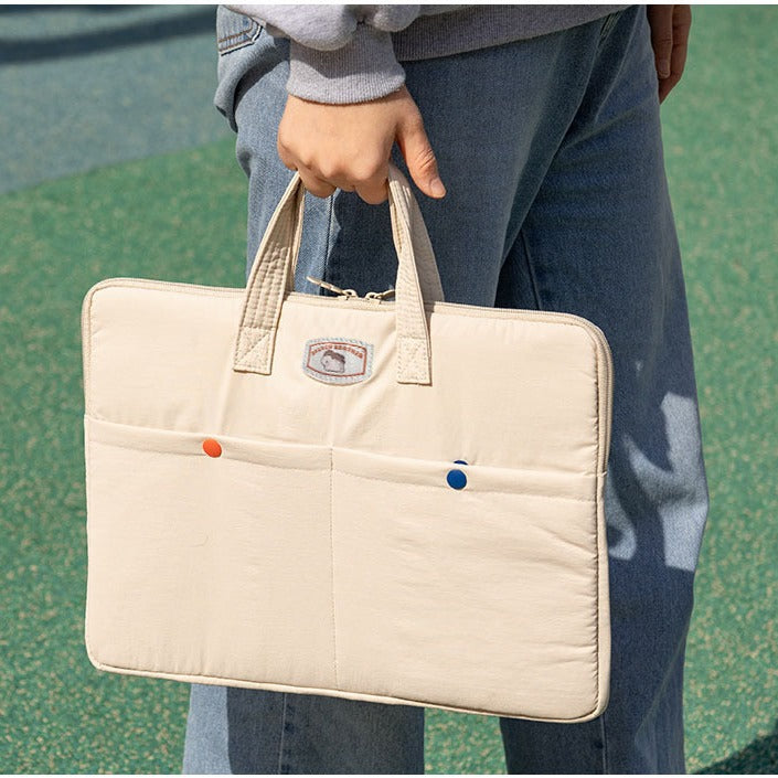 New Beautiful Female Portable Inch Keyboard Laptop Bags