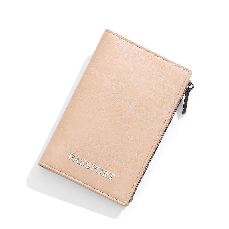 Portable Passport Large Capacity Zipper Storage Bags