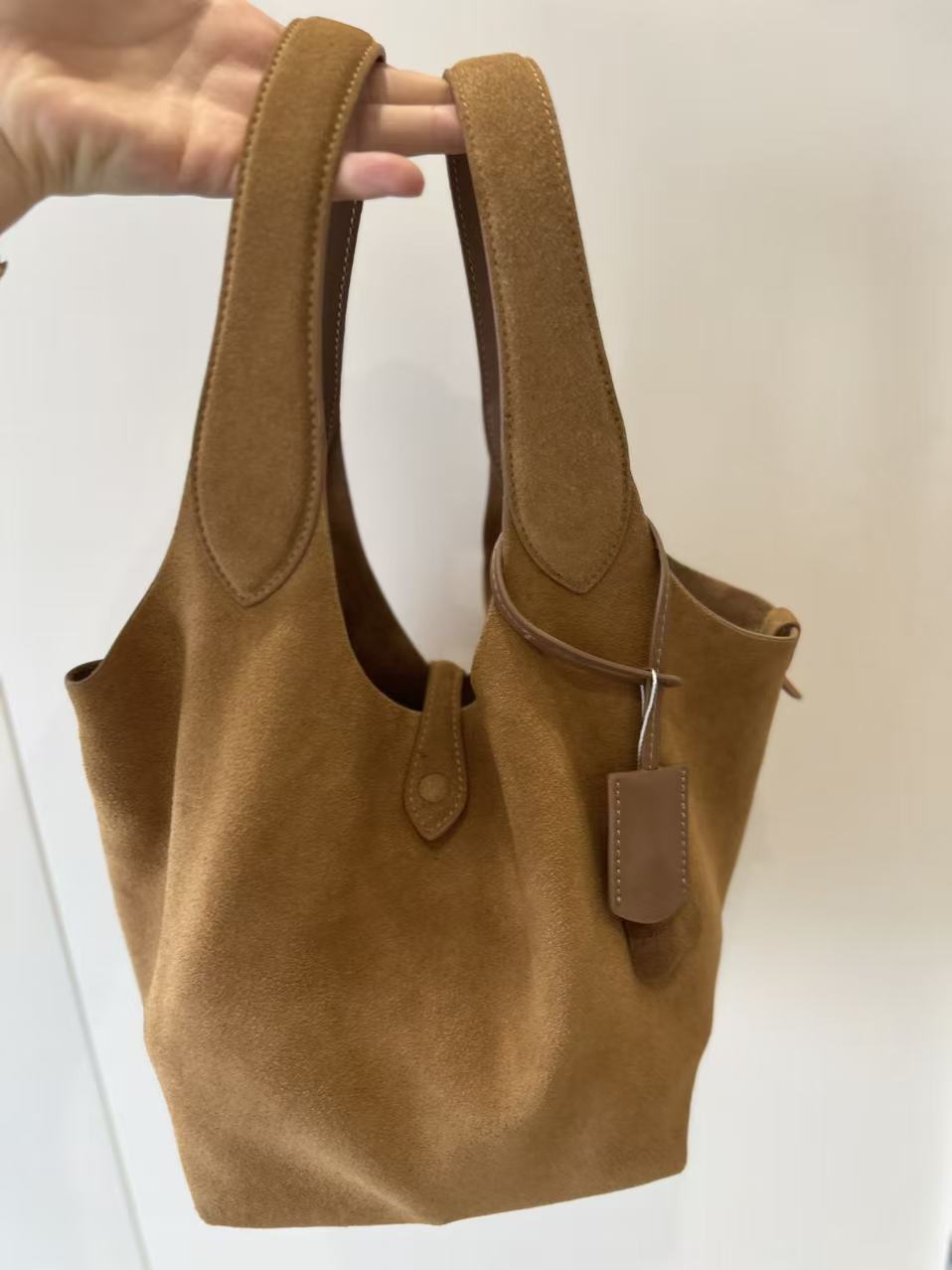 Basket Genuine Leather Fashion Large Capacity Handbags