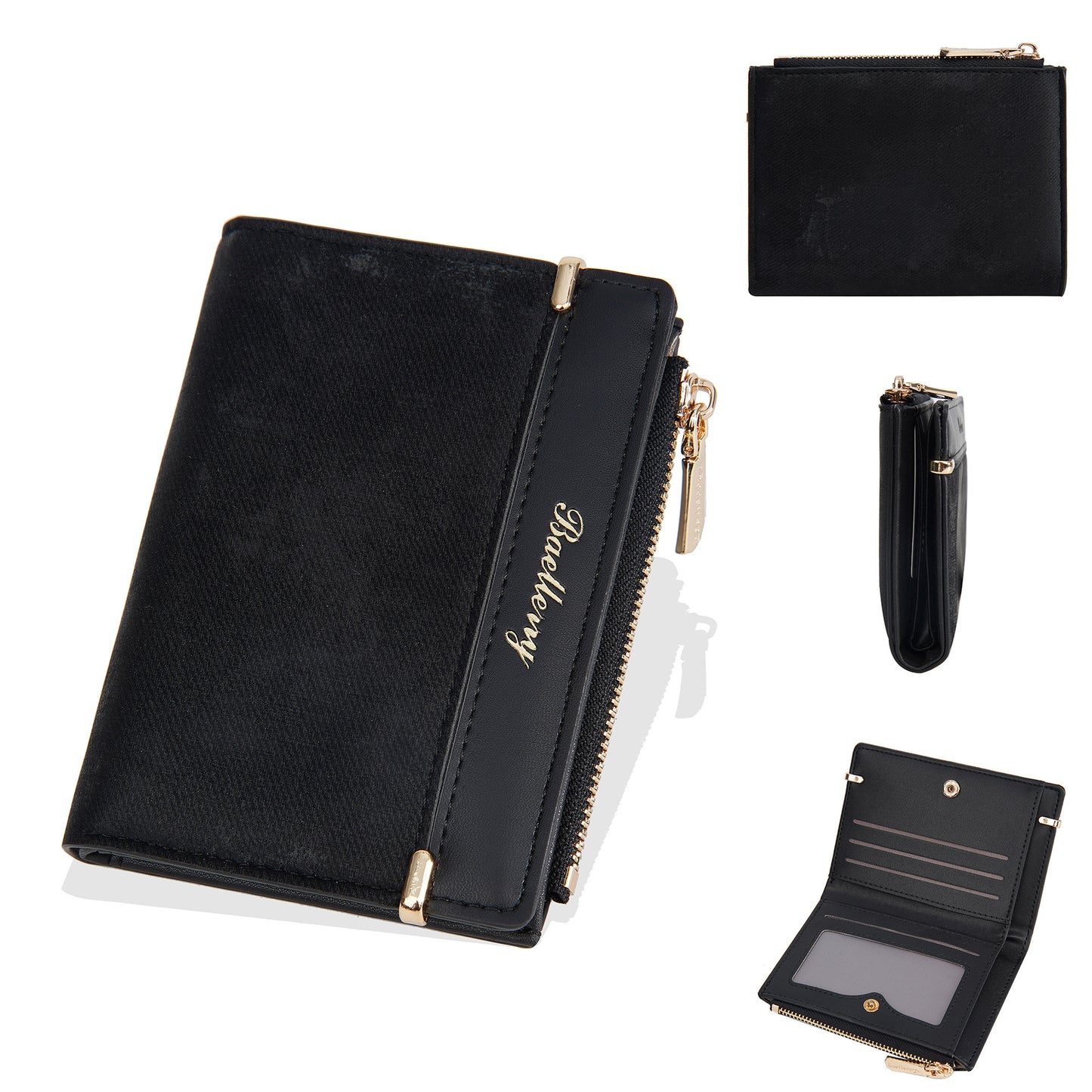 Women's Short High Sense Multiple Slots Pocket Ladies Wallets